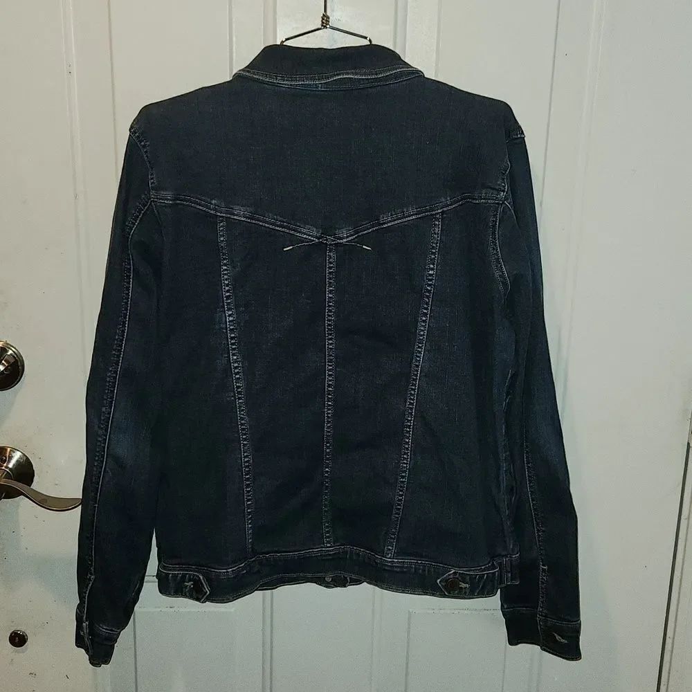 Lee Riders Indigo Denim Jacket XL - Picture 6 of 8
